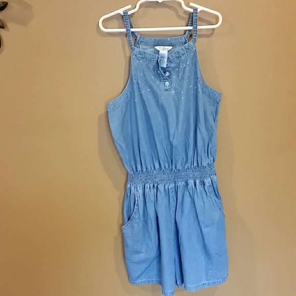 Guess blue jean romper - Picture 1 of 4